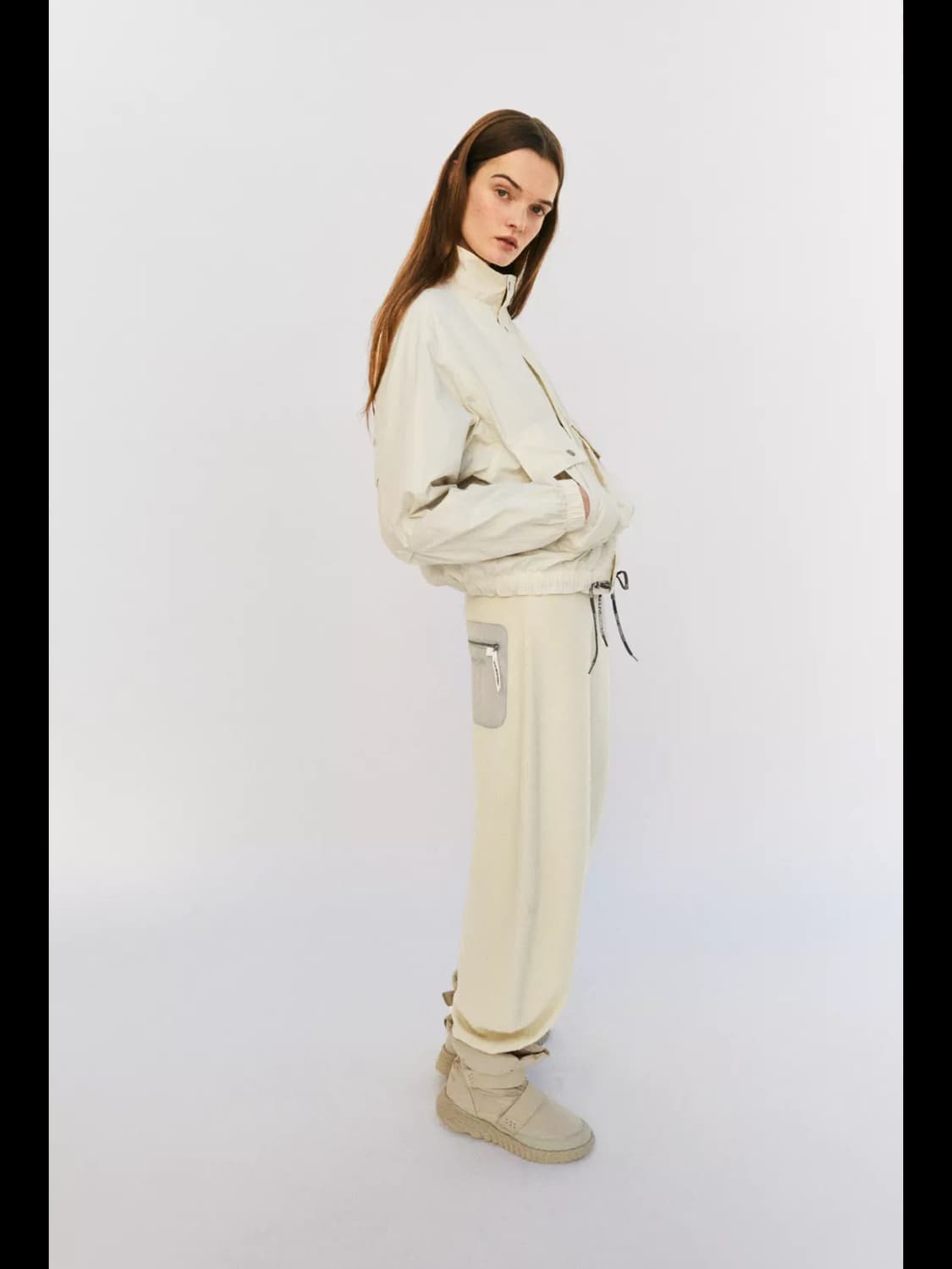 [M] 자라x앤드 원더 니트 울 블렌드 스웨트셔츠 에크루 상품이미지2