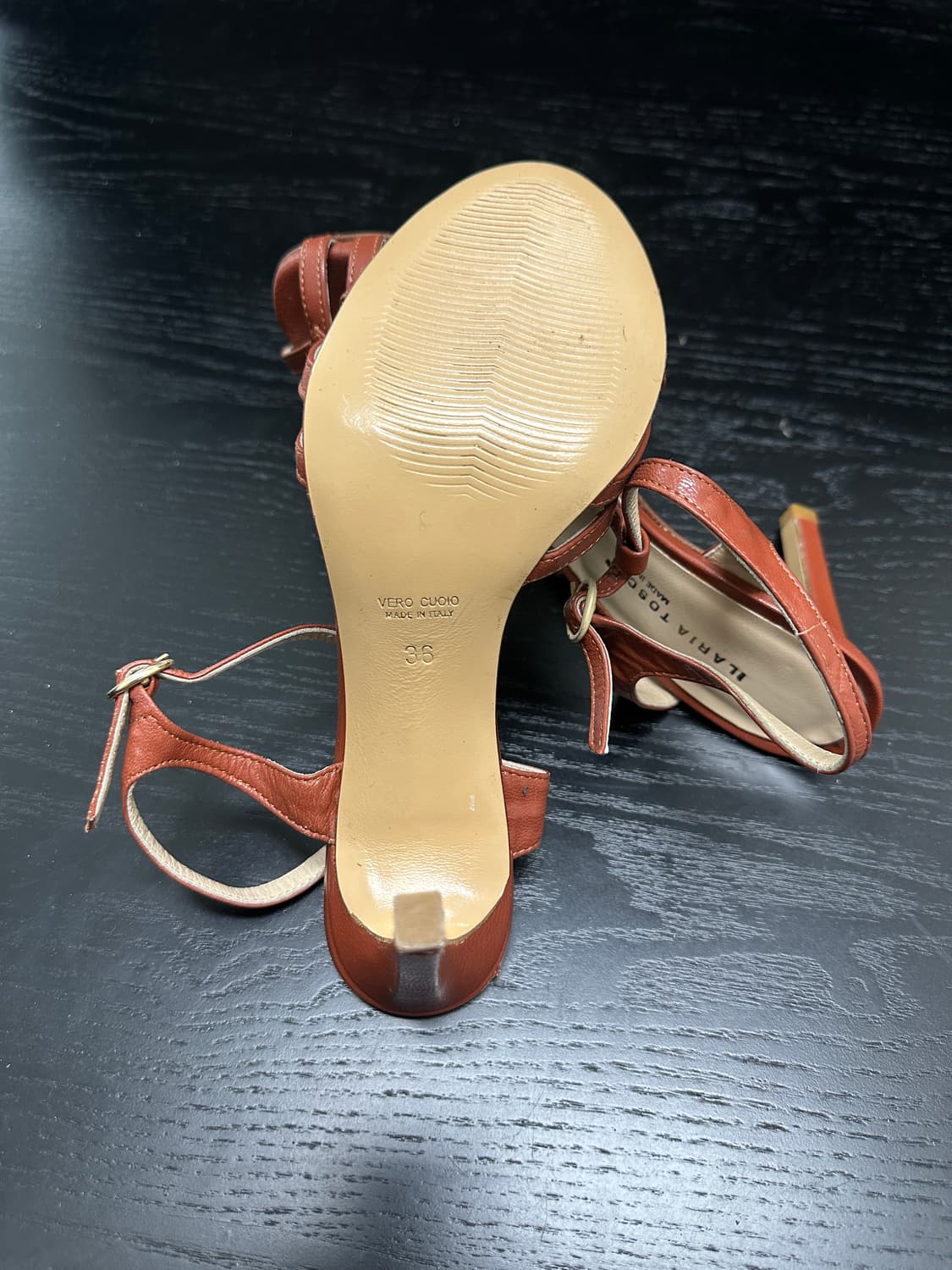 Ilaria Toschi 피셔맨 슬링백 힐 상품이미지4