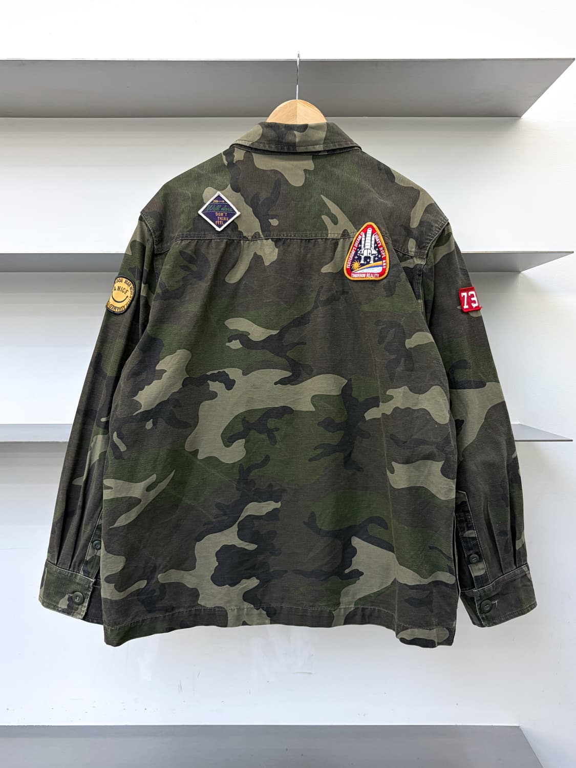 파워투더피플 멀티 패치 카모 BDU 자켓 상품이미지4