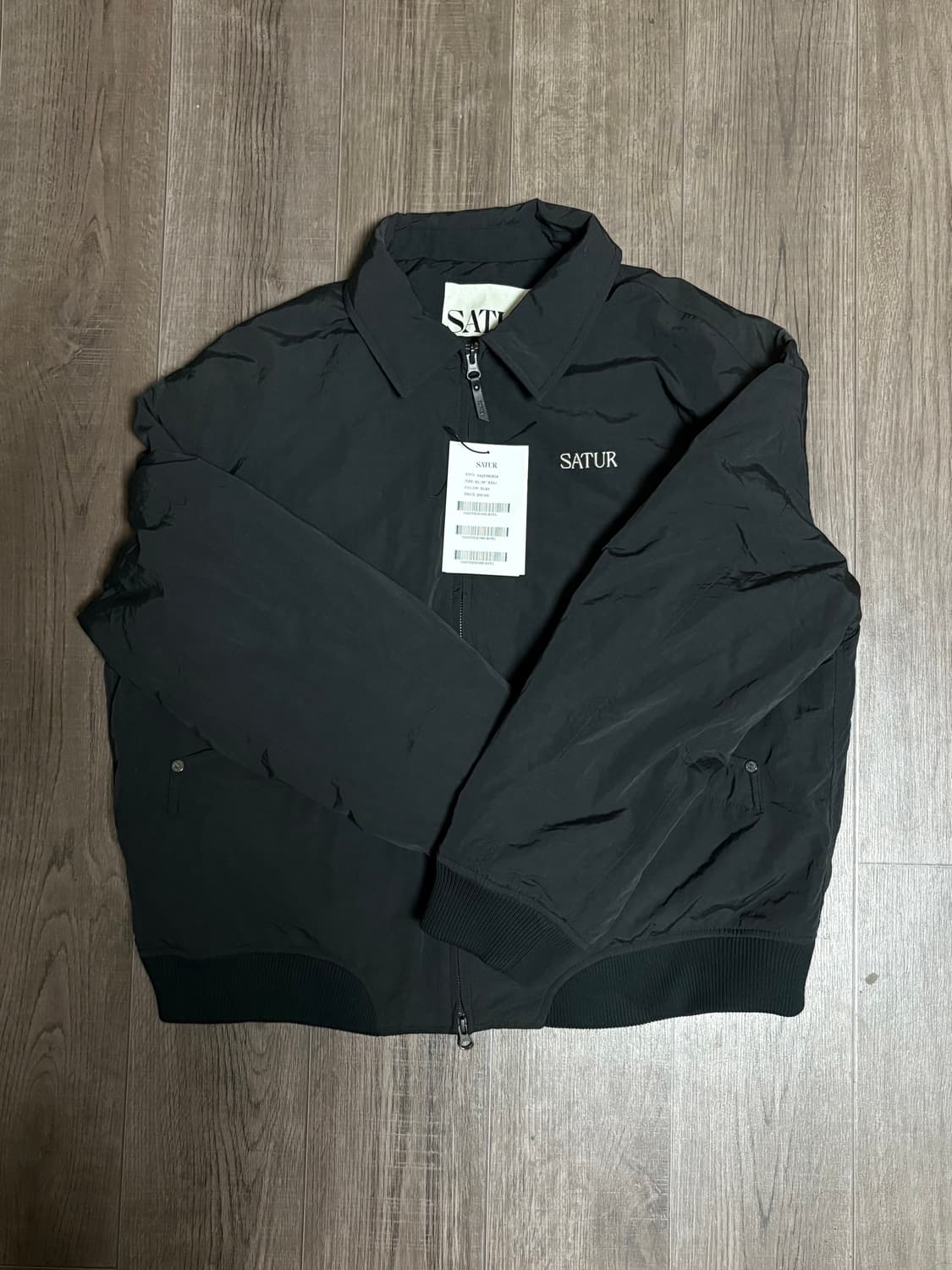 세터 나일론 봄버 자켓 블랙 XL 상품이미지1