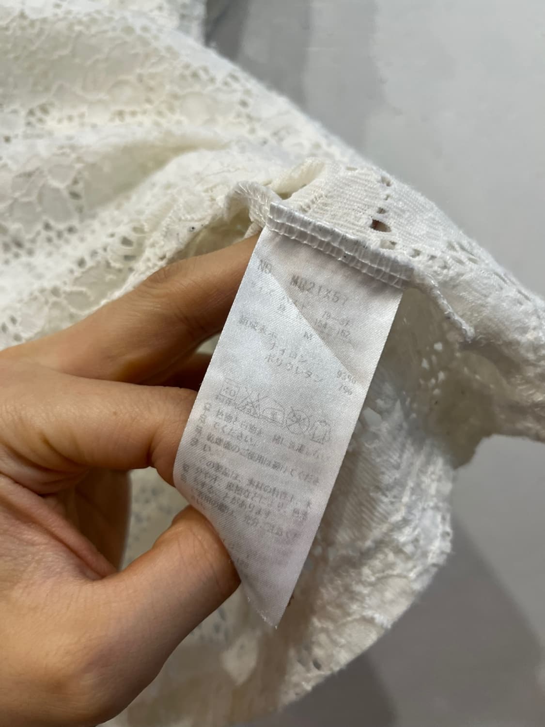 액시즈팜 크로쉐 블라우스 탑 상품이미지4
