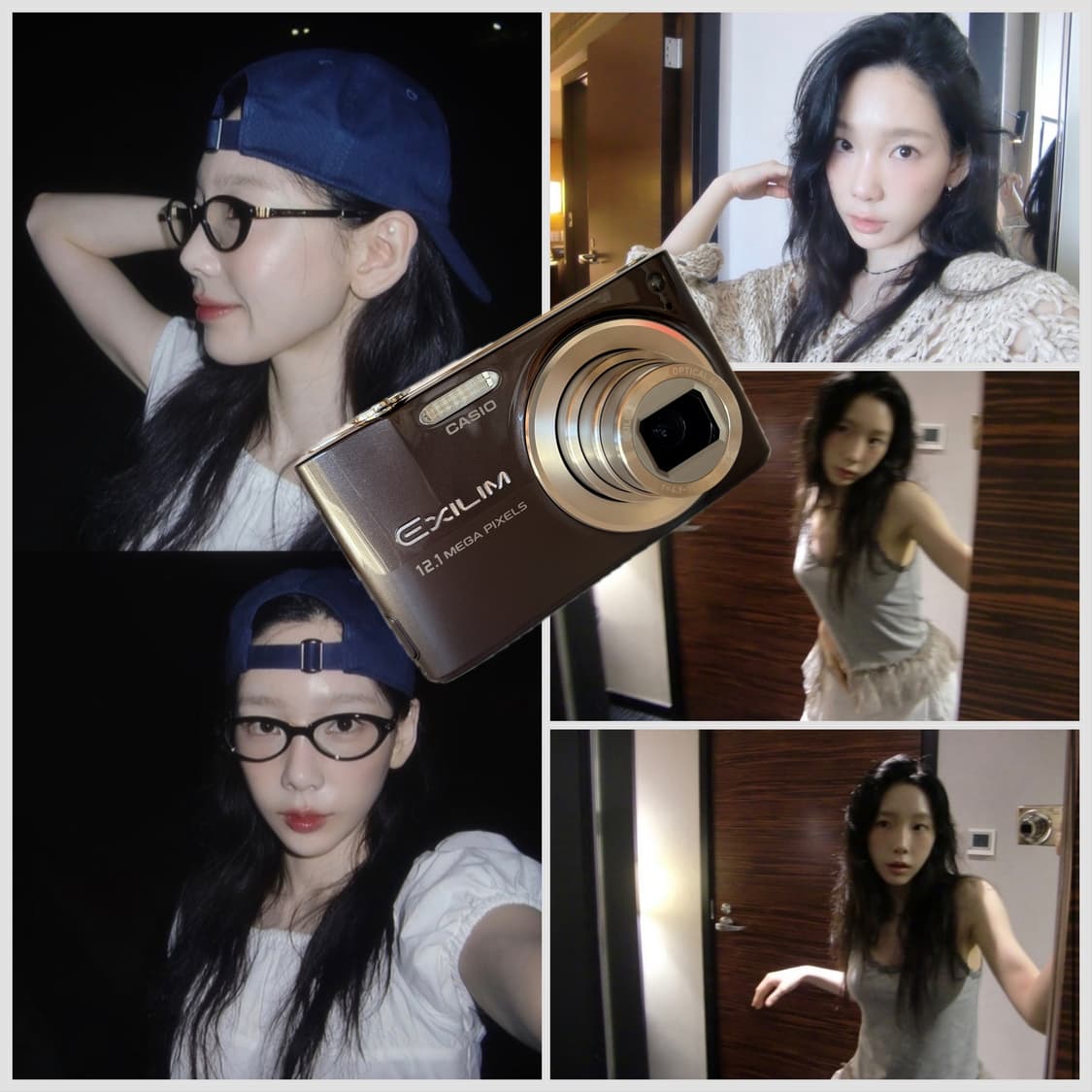 ✨태연 픽 풀박셋✨카시오 엑슬림 EX-Z400 초코브라운 상품이미지1