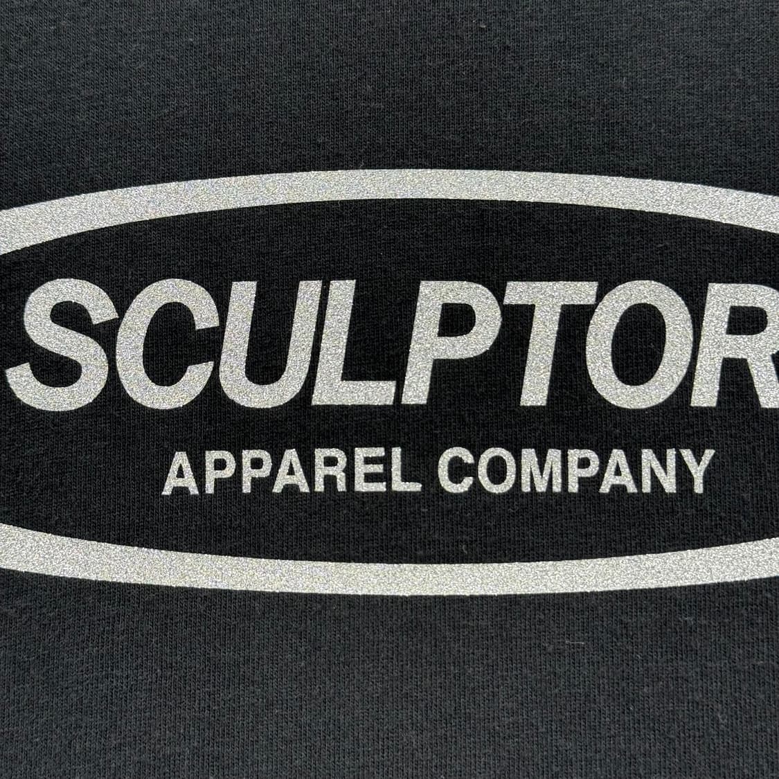 SCULPTOR 스컬프터 블랙 반팔 티셔츠 상품이미지4