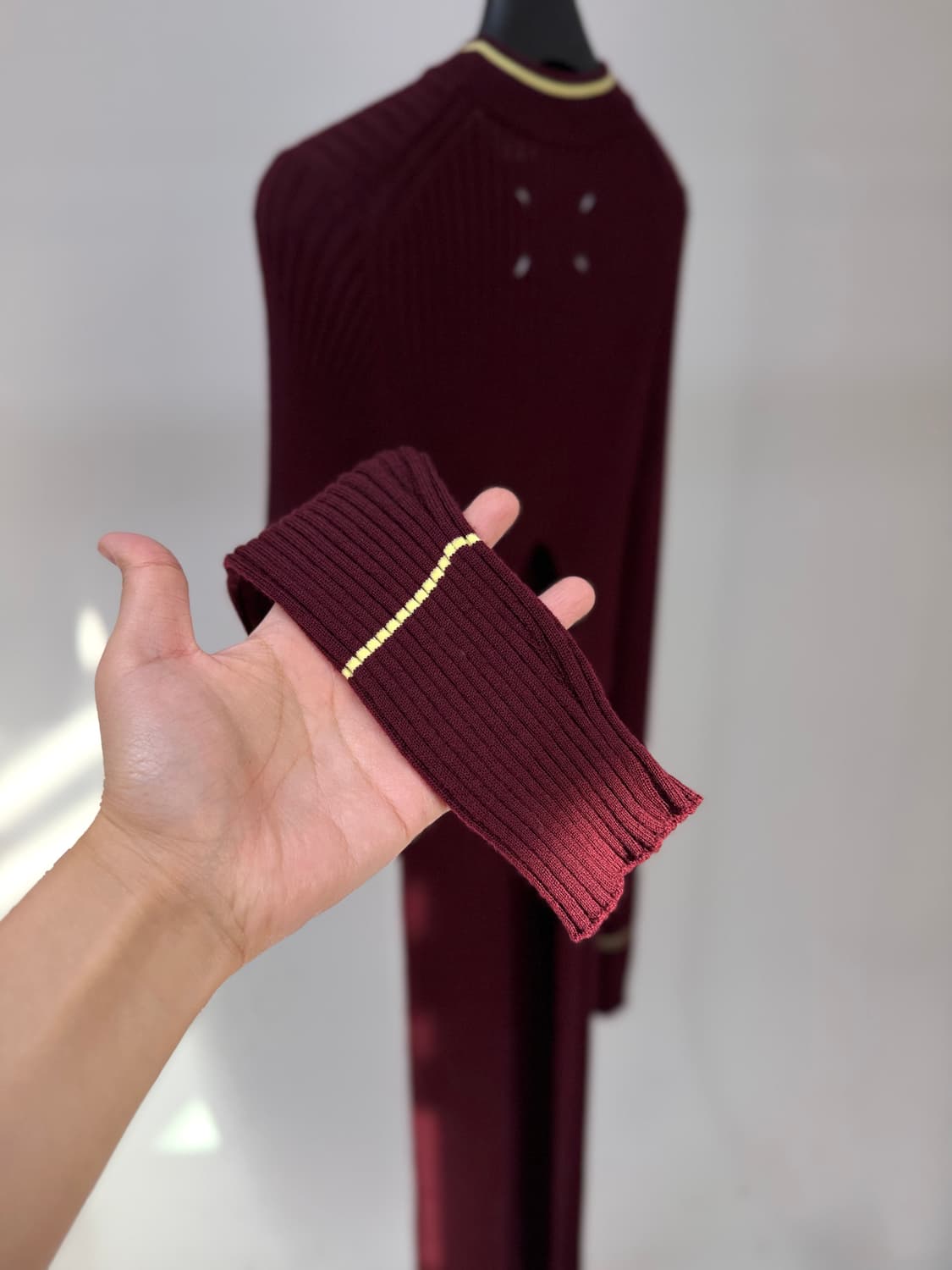 메종 마르지엘라 뒤트임 니트 드레스(S) 상품이미지8