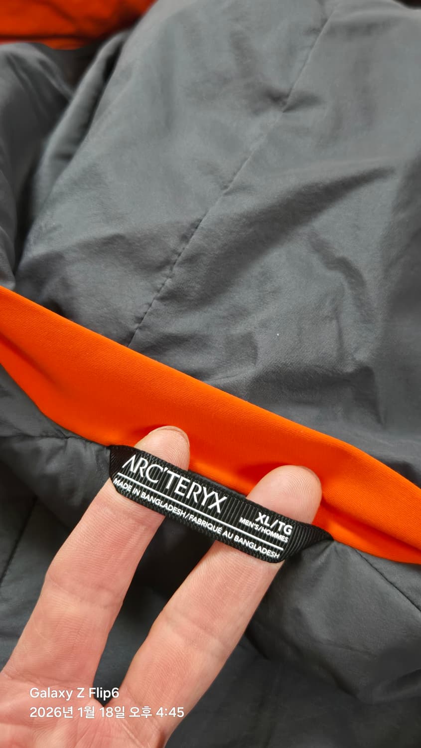 아크테릭스 아톰 헤비웨이트 후디 XL 상품이미지4