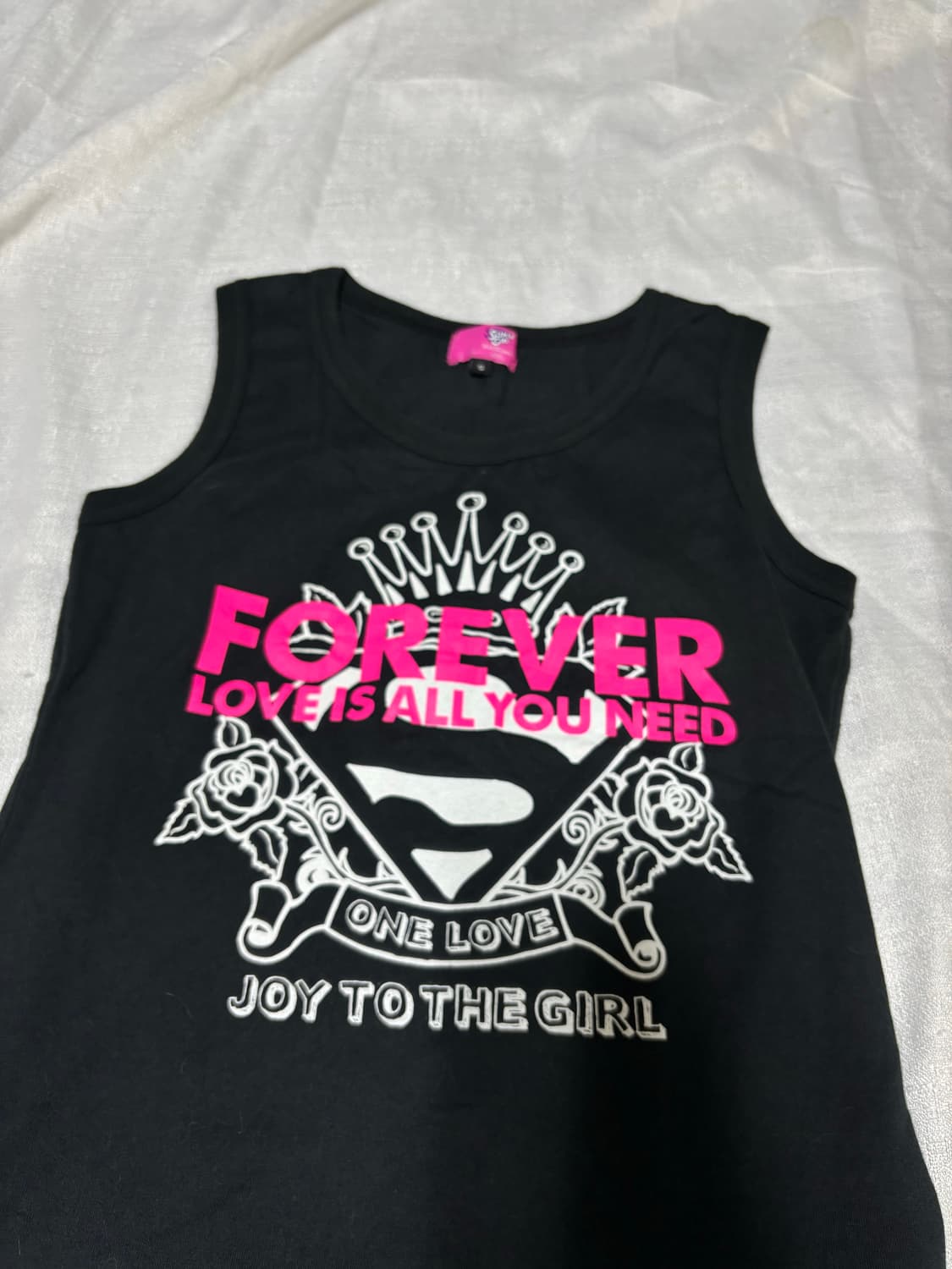“Unknown” Y2K Pint Print Sleeveless 상품이미지3