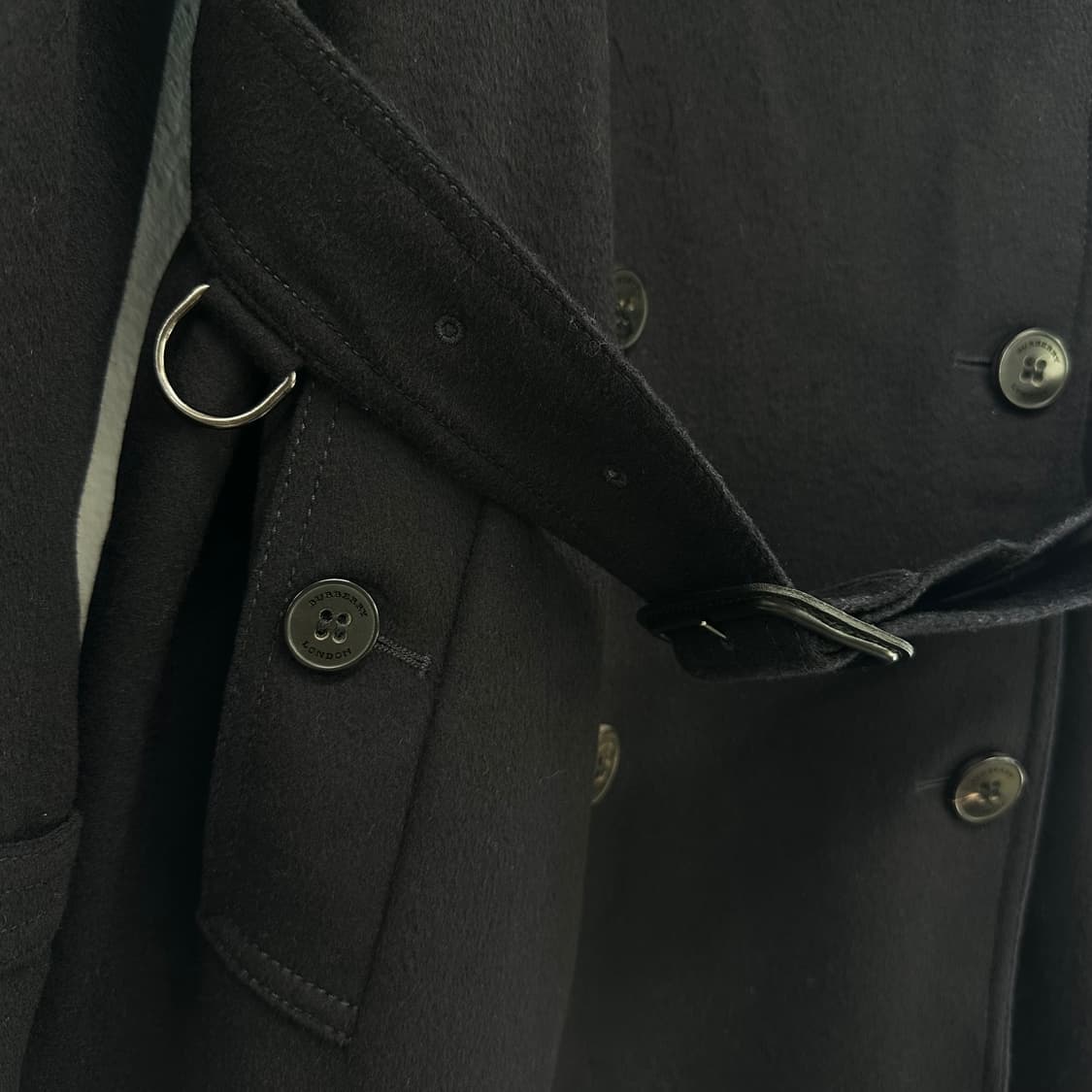 버버리 울캐시미어 트렌치코트 상품이미지4