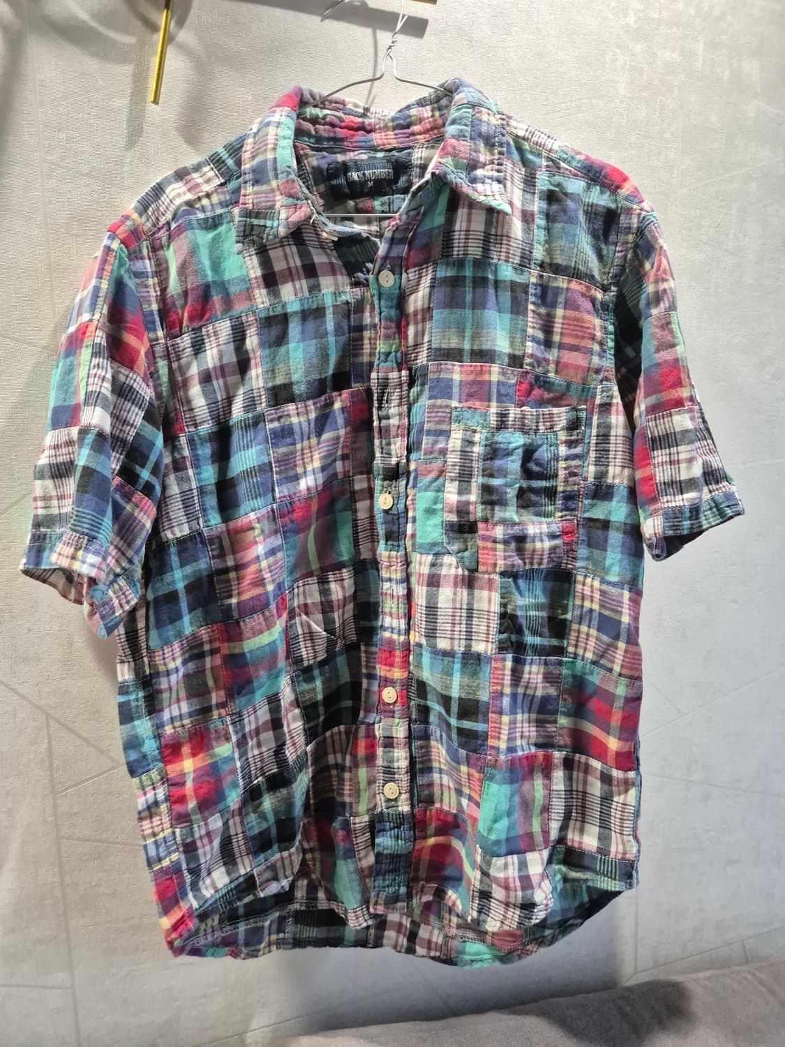 백넘버 패치 셔츠 상품이미지1