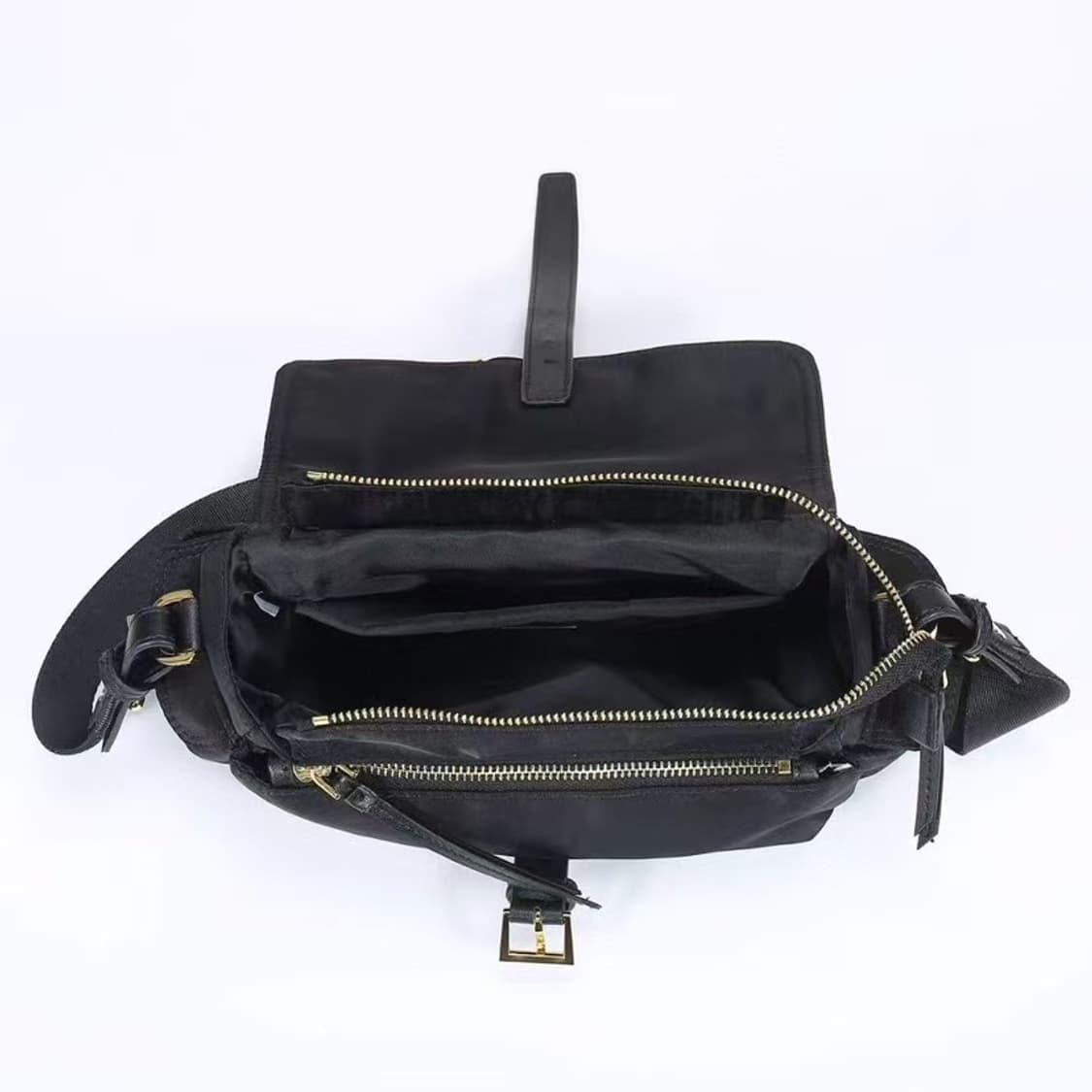 PRADA 프라다 사이드 투포켓 나일론 크로스백 남녀공용 상품이미지4