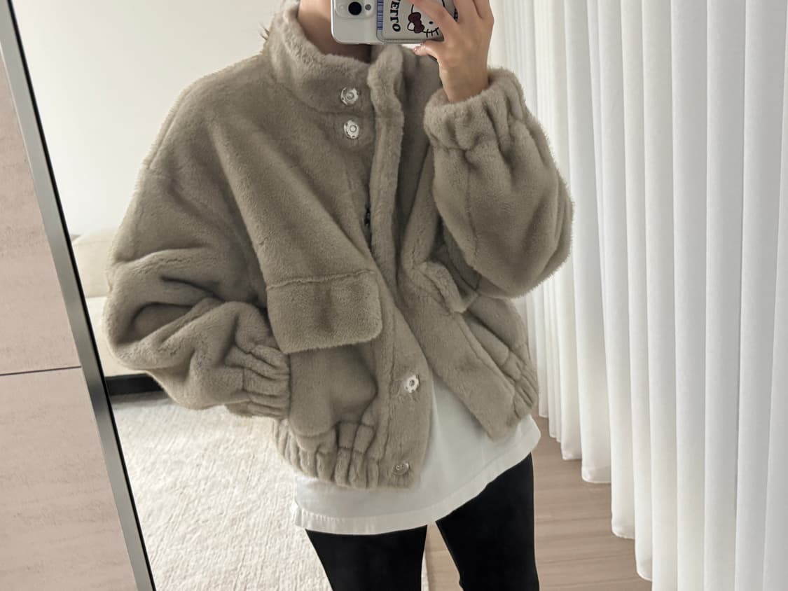 <새상품🖤> 바쉬(BA&SH) 에코퍼 자켓 / 블루종 점퍼 상품이미지7