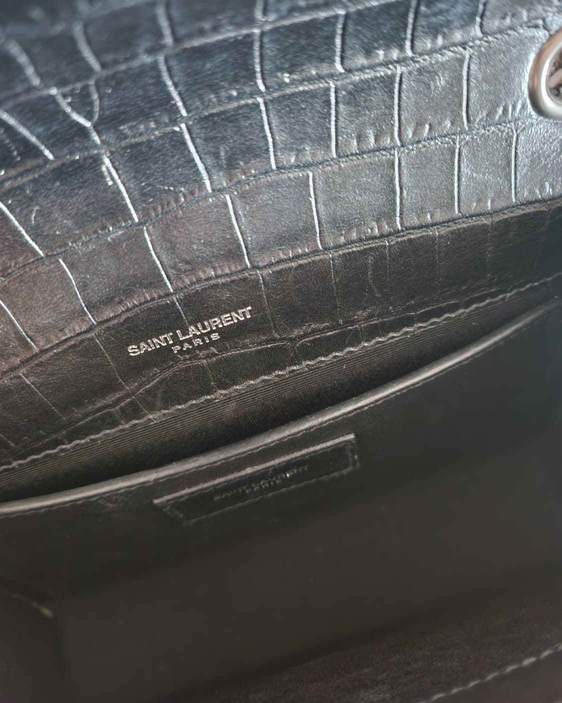 생로랑 케이트백 크로커다일 테슬백 투웨이백 상품이미지6