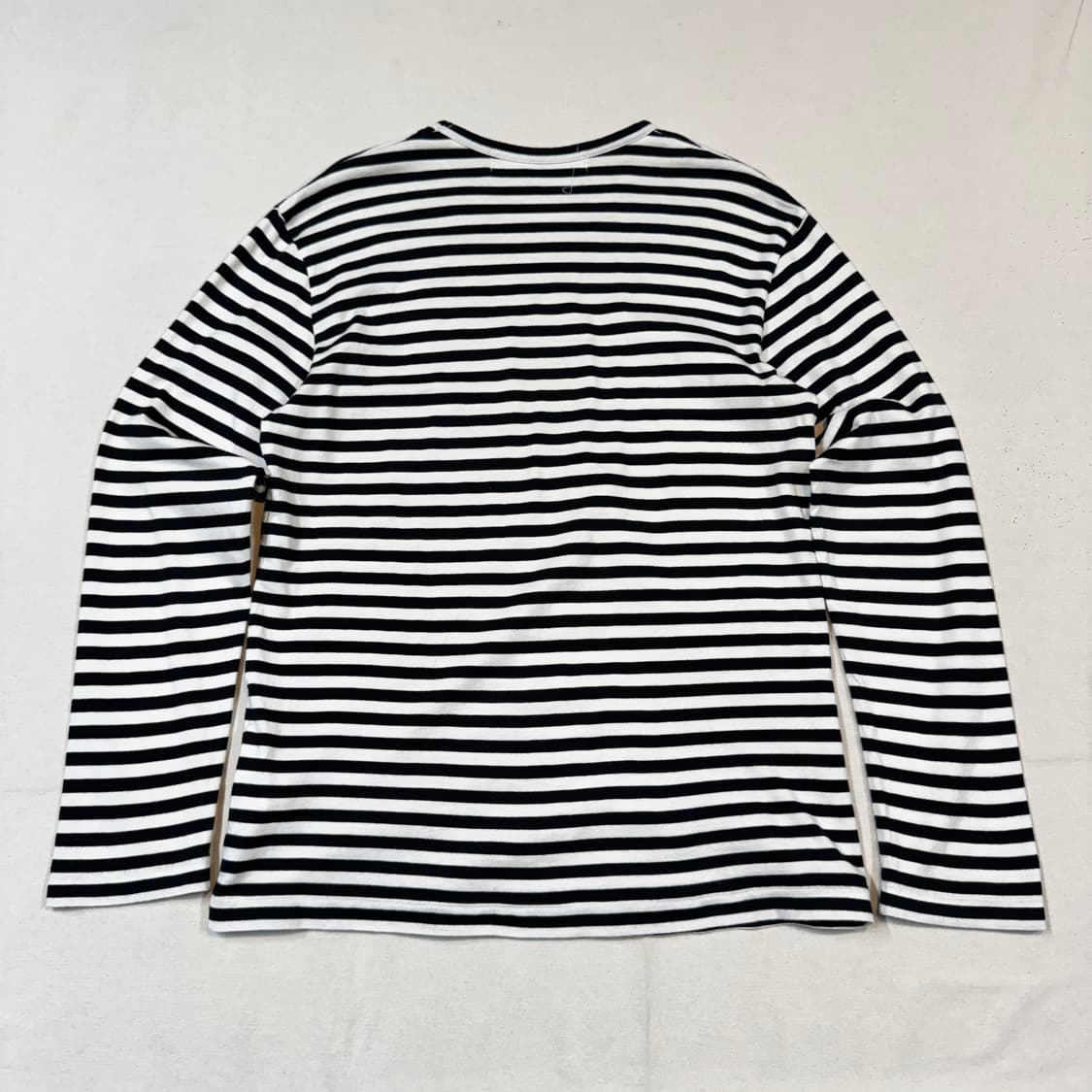 L) 꼼데가르송 플레이 스트라이프 롱슬리브 티셔츠 상품이미지5