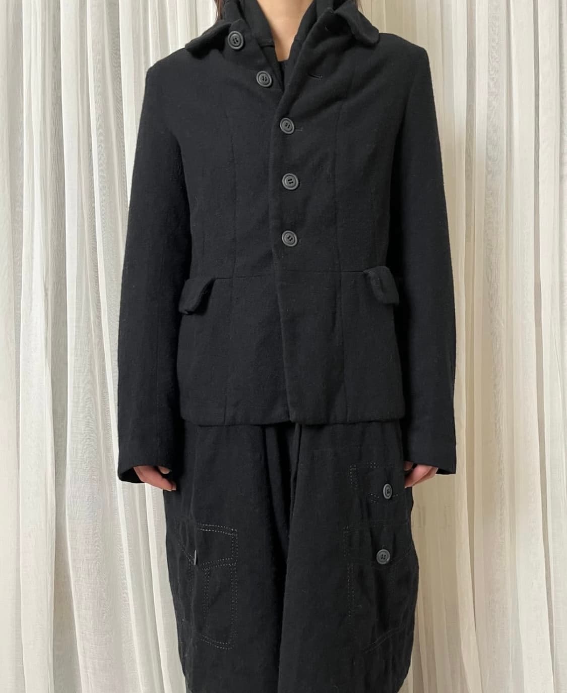 Comme des Garcons 꼼데가르송 레이어드 도킹 코트 comme 상품이미지10