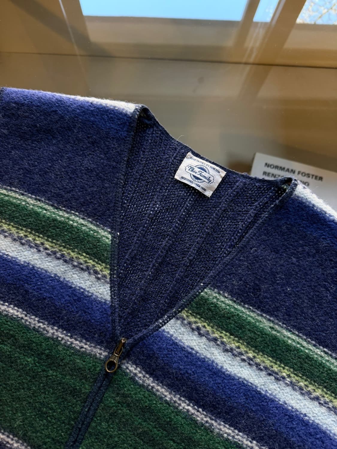 베네통 셔틀랜드울 니트 베스트 100 상품이미지6