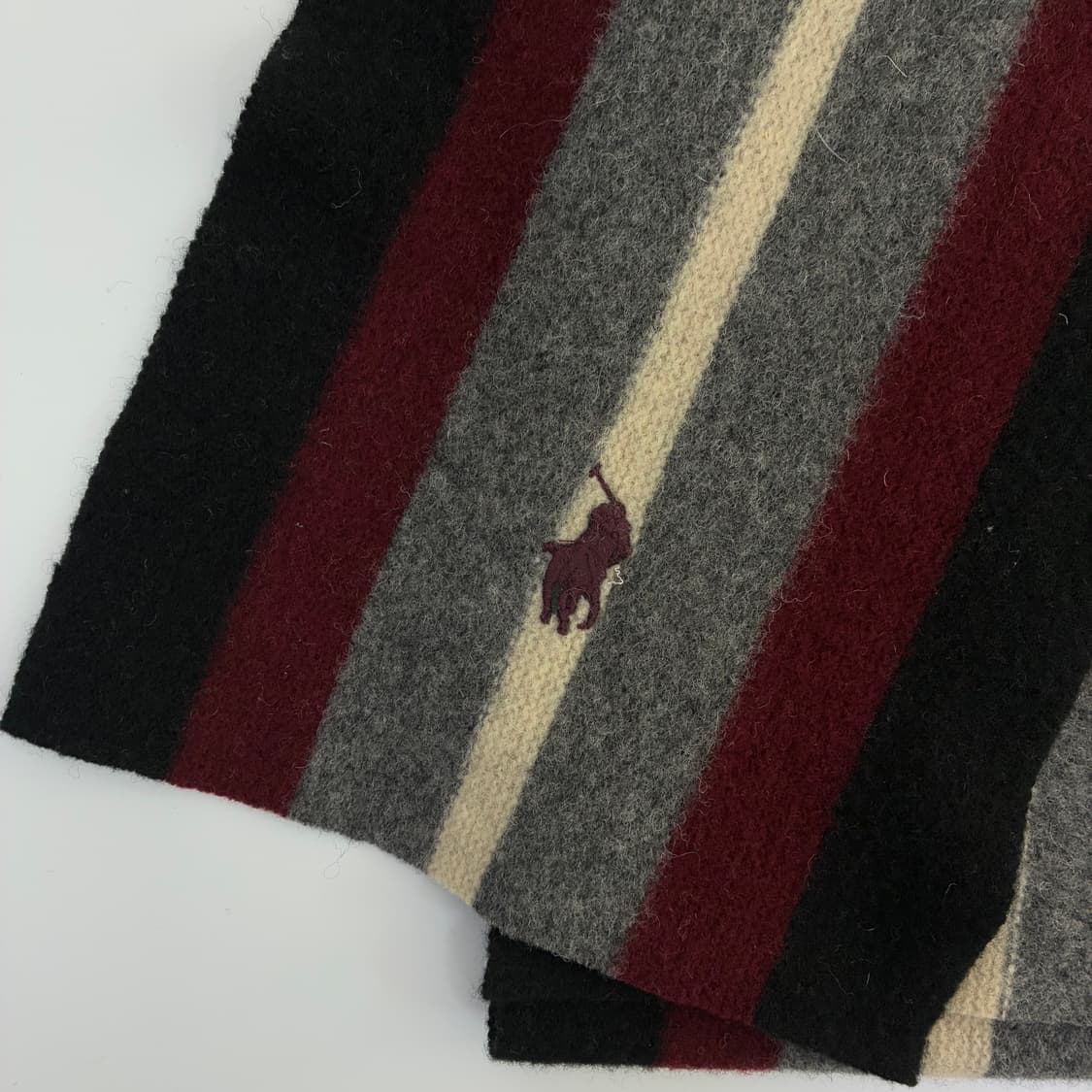 Polo  폴로 랄프로렌 자수 램스울 머플러 상품이미지3