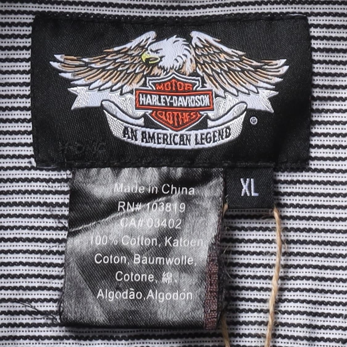 할리 데이비슨 Harley Davidson Patchwork Shirt  상품이미지7