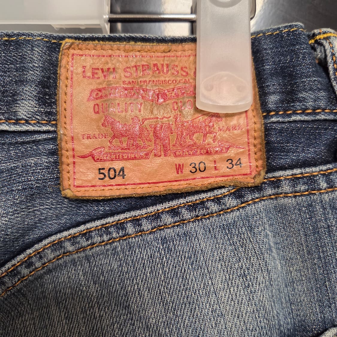Levi's 504 데님 팬츠 30 상품이미지4