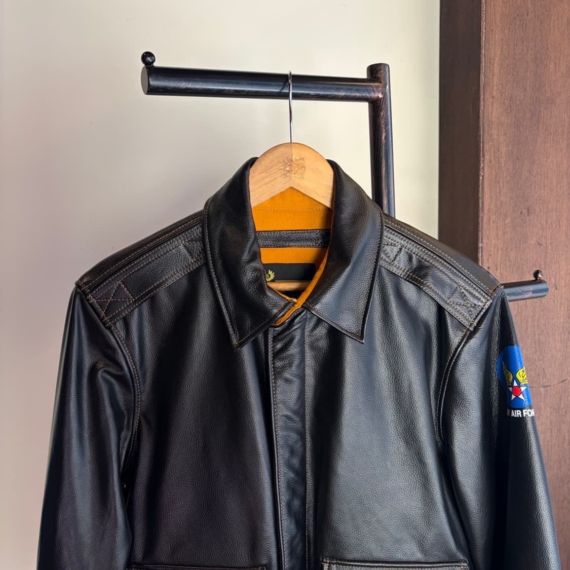 15316 - WILLIS & GEIGRE TYPE A-2 레더 자켓 상품이미지1