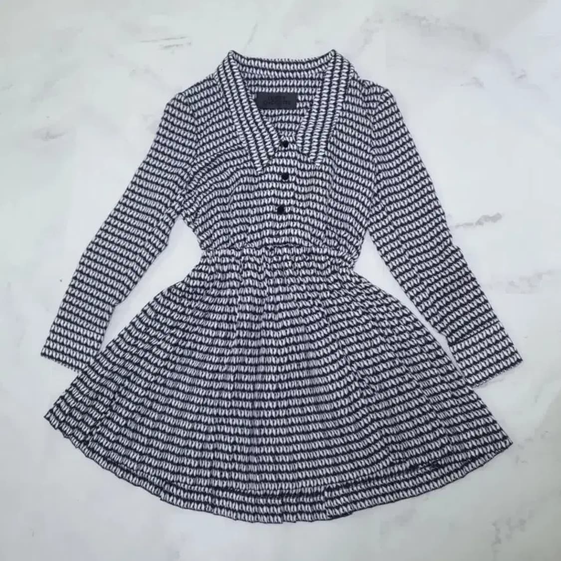 럭키슈에뜨 패턴 원피스 ~55 상품이미지3