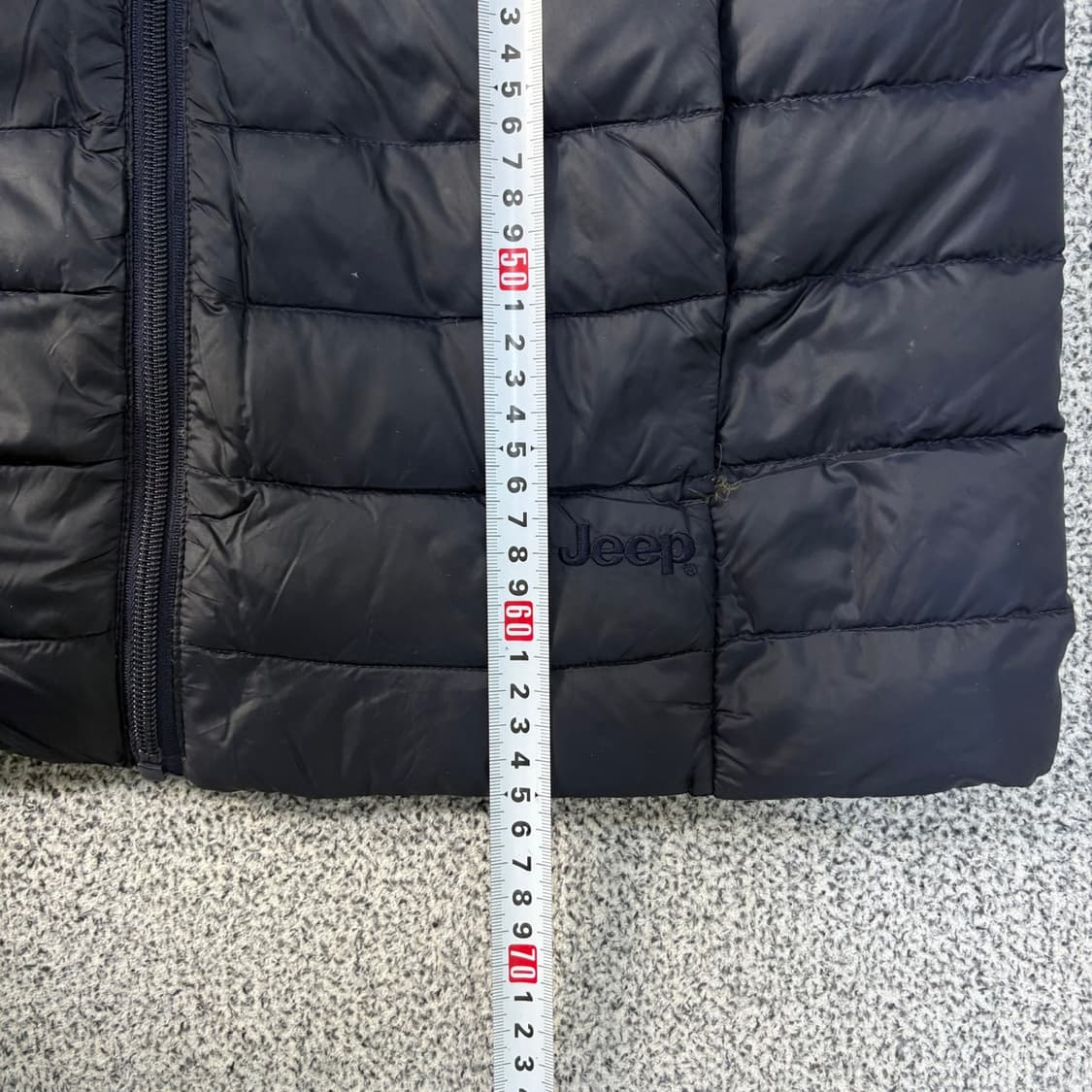 L(100) 지프 덕다운 경량 패딩 조끼 0615J1 상품이미지6