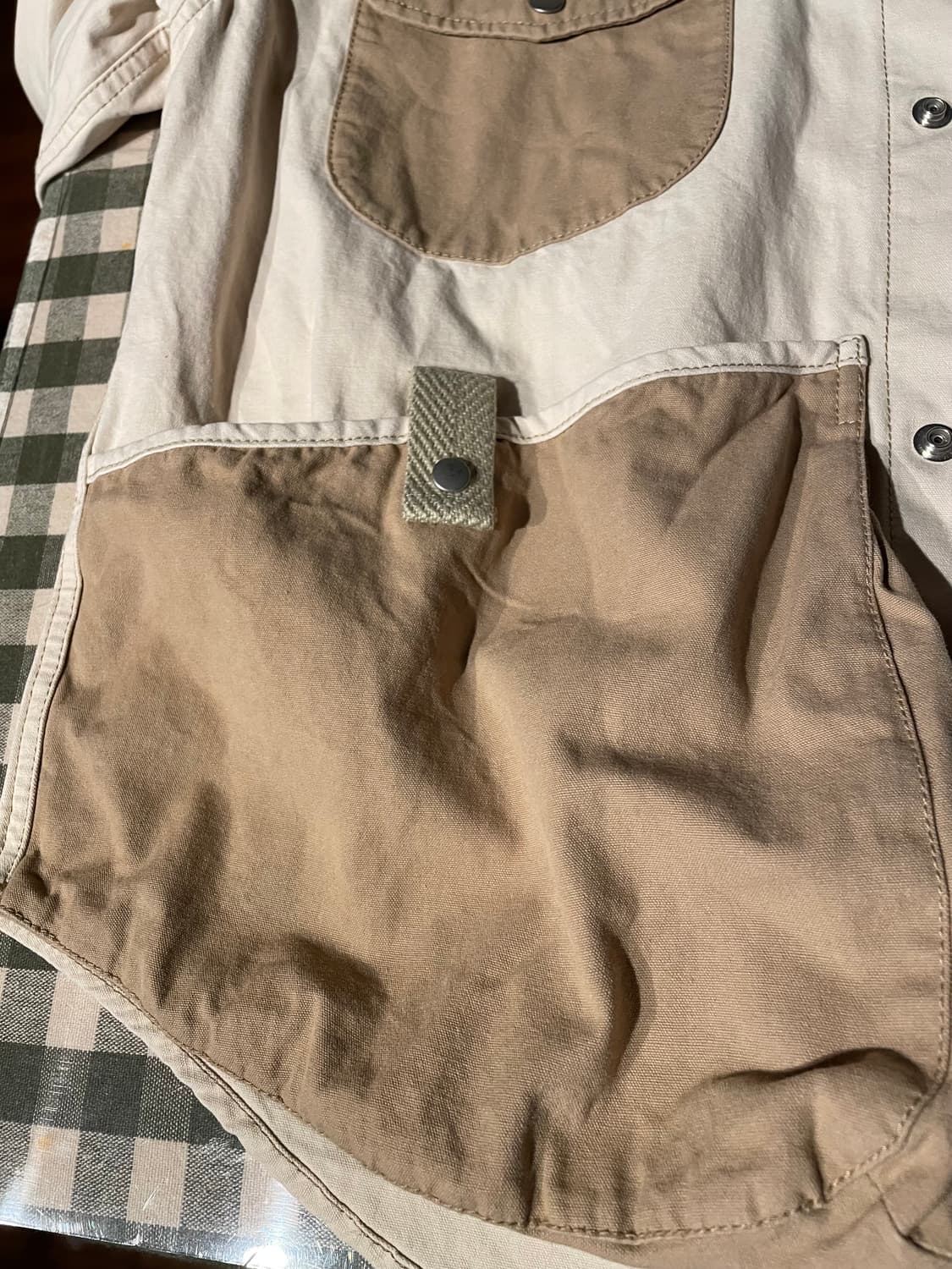 [Japanese Vintage] Beige Pocket Jacket 상품이미지4