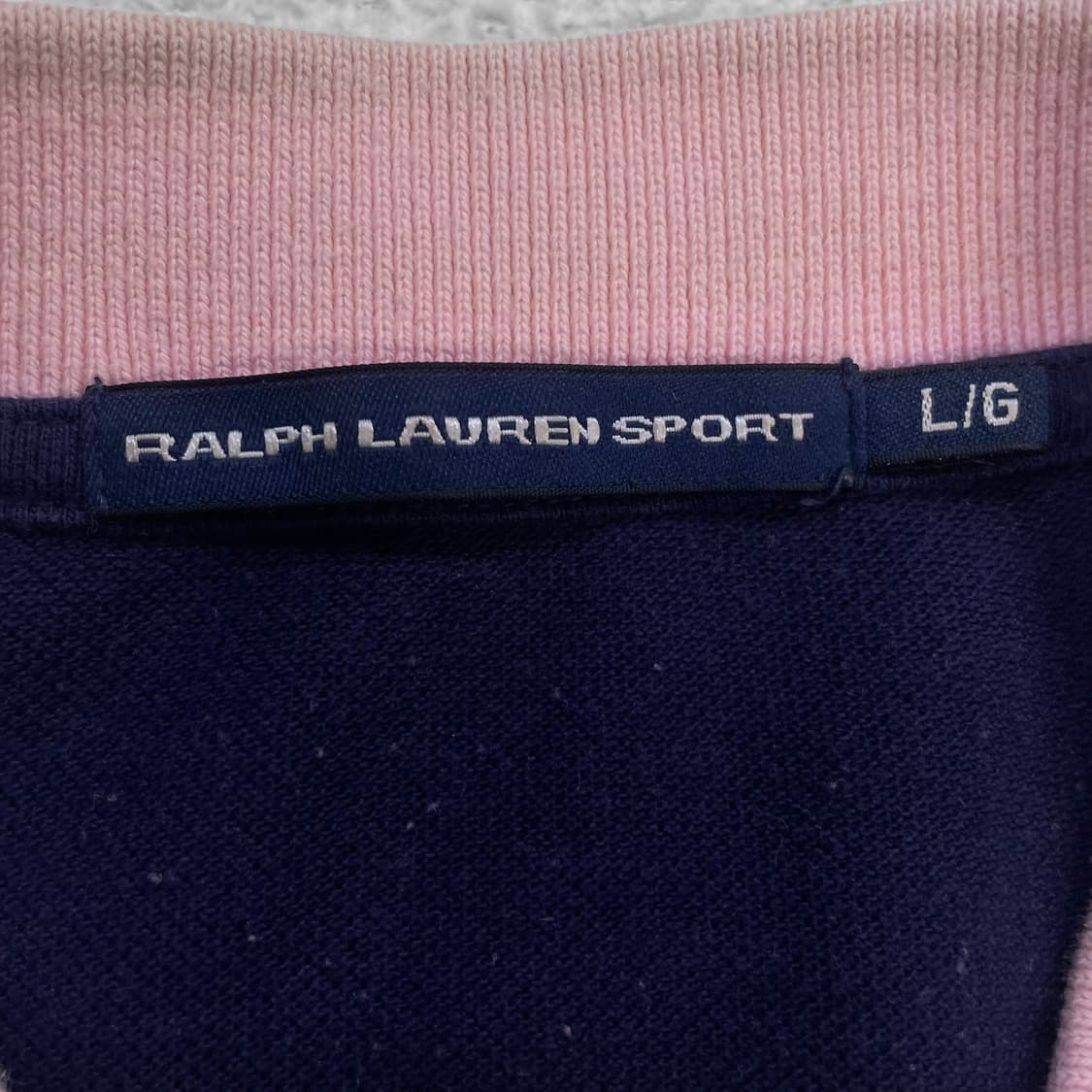 폴로 랄프로렌 우먼스 폴로 클럽 카라 티셔츠 상품이미지3