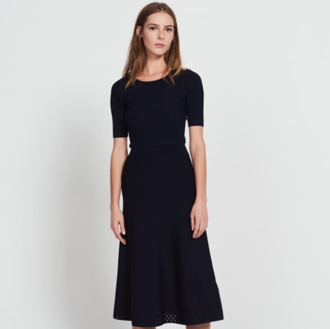 산드로 골지 니트 롱 원피스  상품이미지1