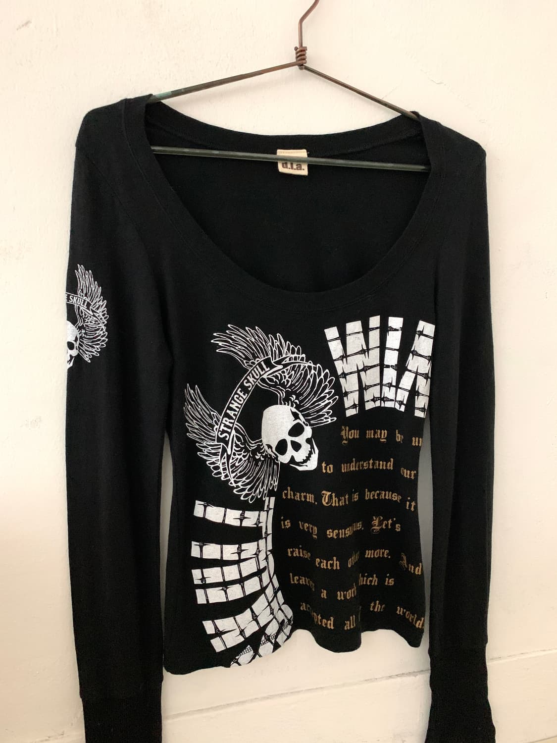 d.i.a skull print long-sleeve 상품이미지7