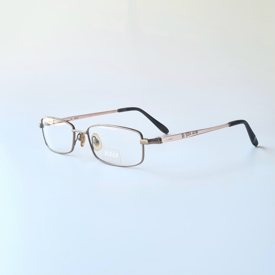 데드스탁 긱시크 사각 메탈 콤비 안경테 1286 상품이미지3