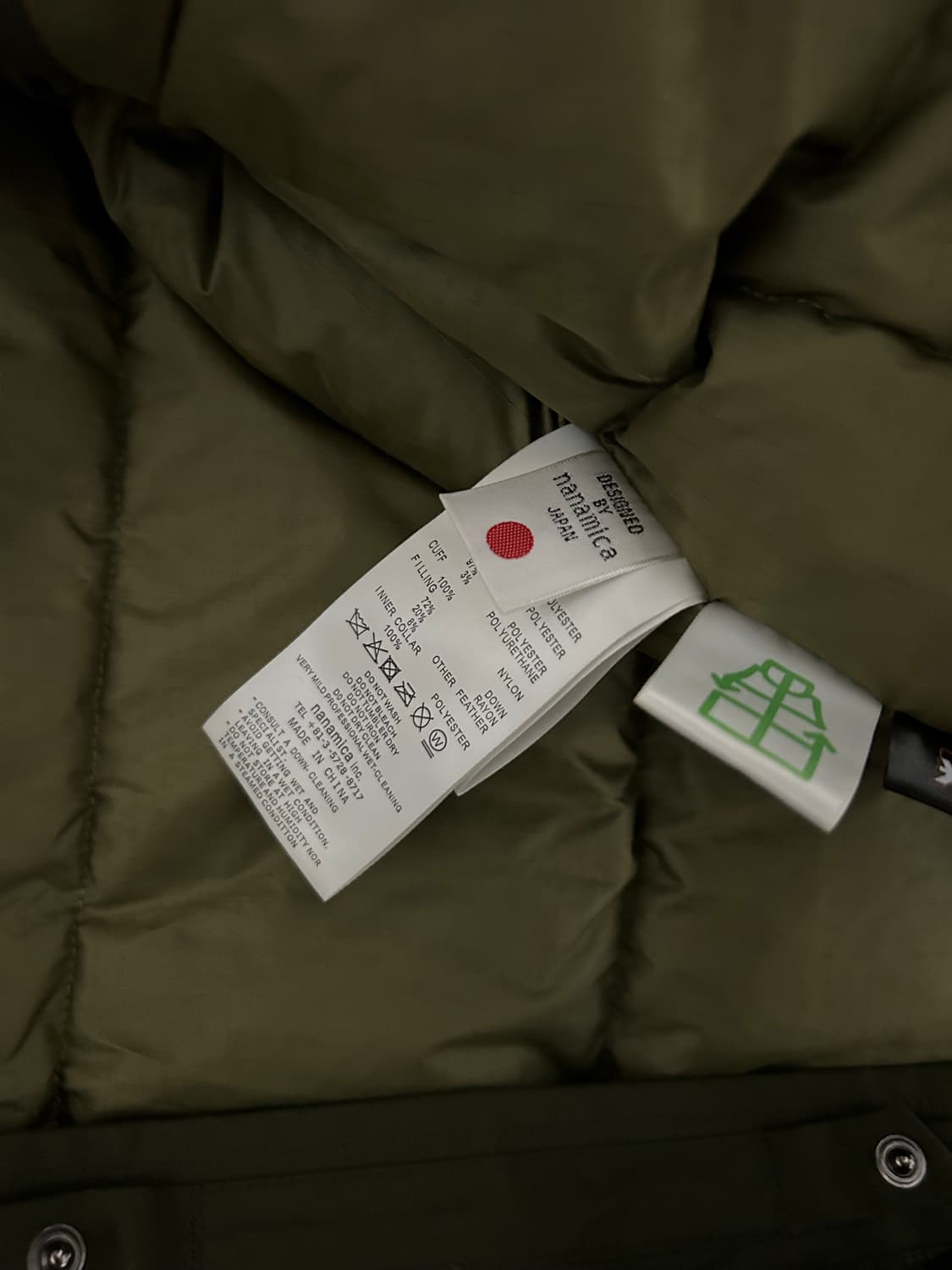 나나미카 고어텍스 숏 다운 자켓 M 상품이미지3