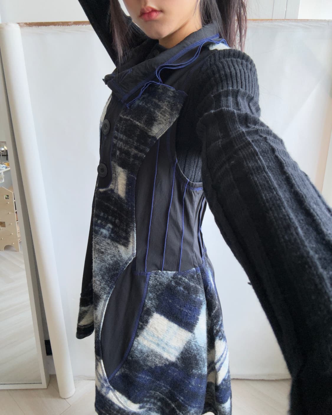 [EIKO KONDO] Patch Line Dress 상품이미지9