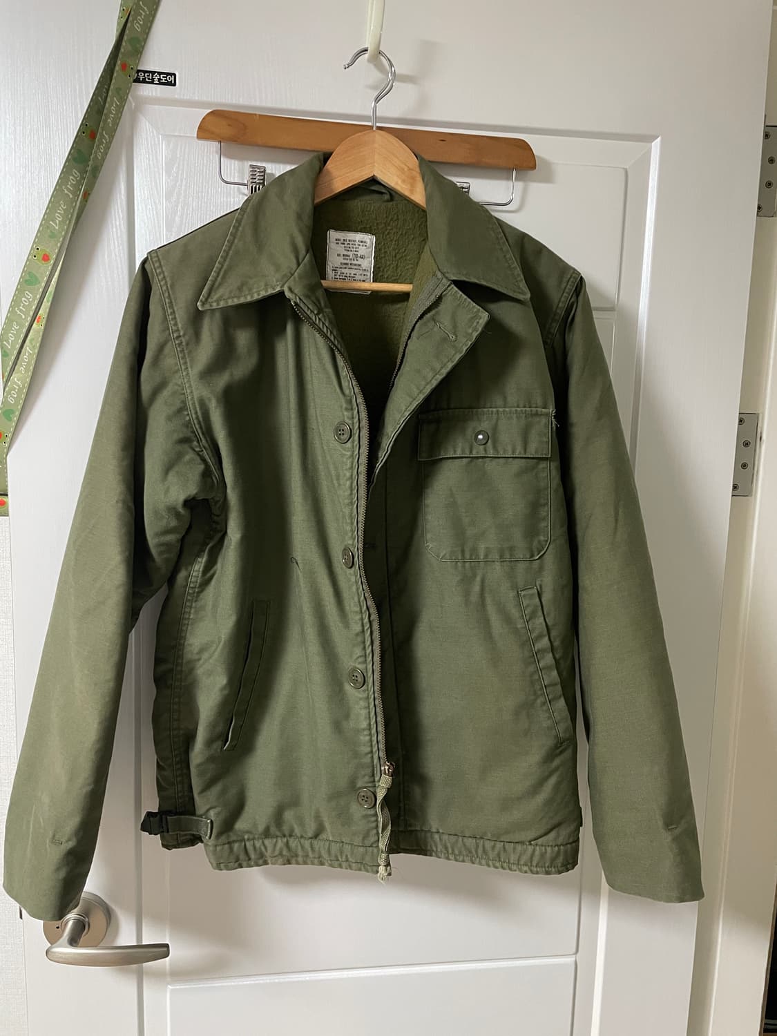 80s A-2 덱자켓 OG Msz (실측 100) 상품이미지1