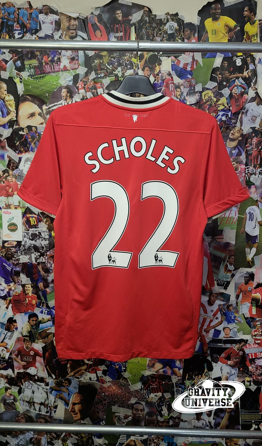 맨유 11-12 스콜스 은퇴번복 유니폼 상품이미지6