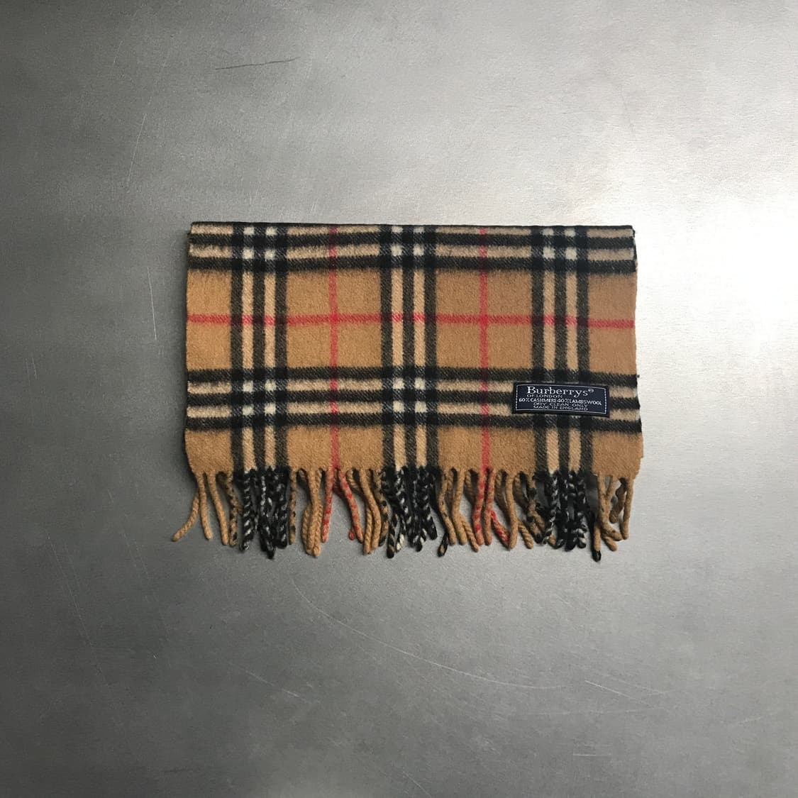 버버리 정품 캐시미어/램스울 머플러 베이지 상품이미지1