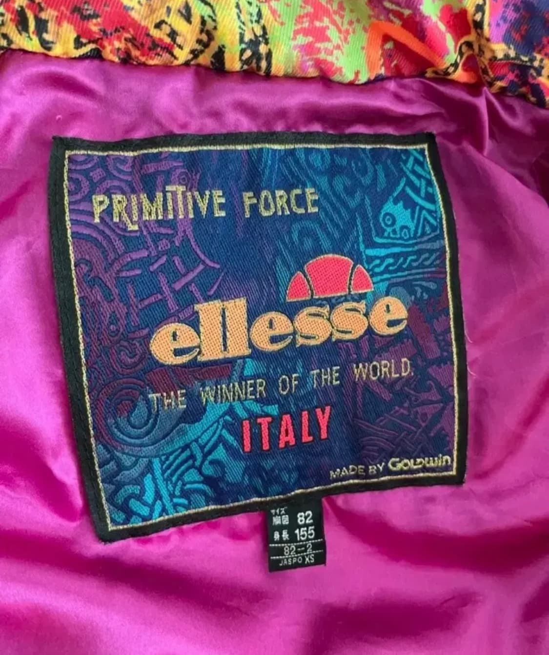 ellesse 엘레세 90s 스키파카 점퍼 (made in japan) 상품이미지7