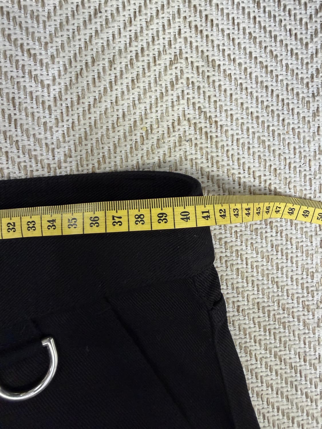 매장판정품) AMI 아미 남성 블랙 카펜터 팬츠 M(32) 상품이미지8