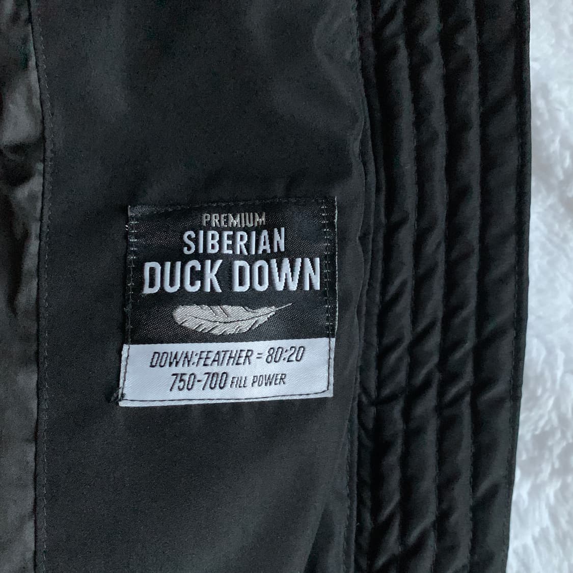 빈티지 프리미엄 시베리안 덕다운 후드 롱패딩 상품이미지7