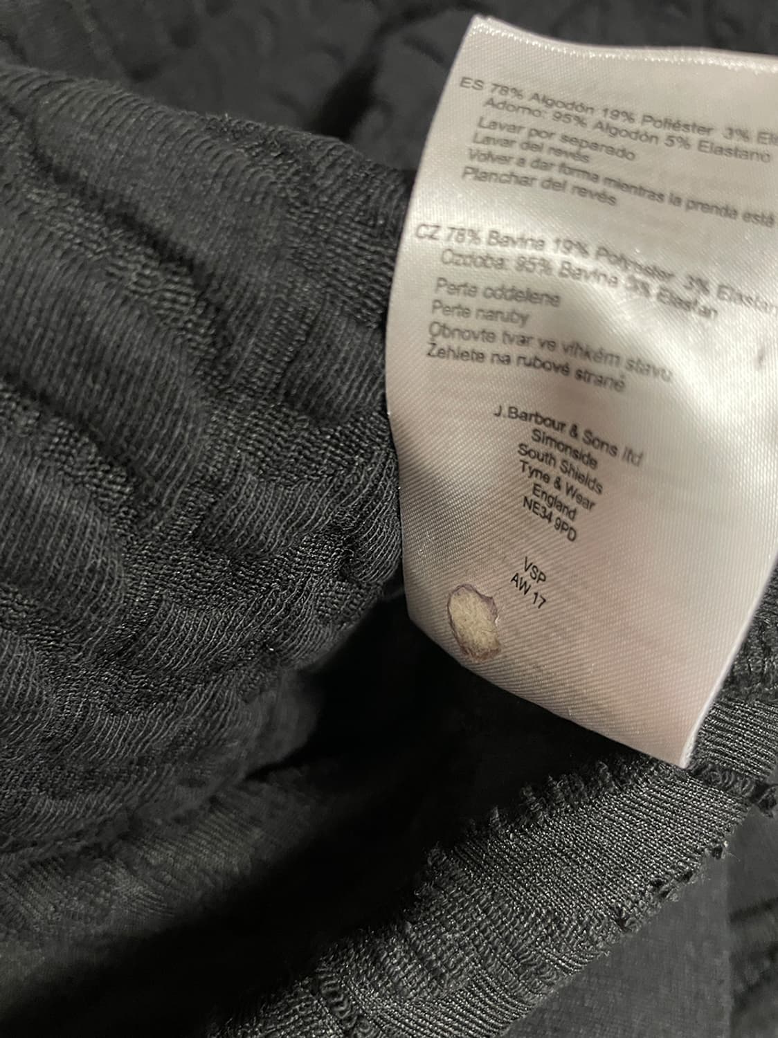 바버 퀼팅 봄버 자켓 상품이미지9