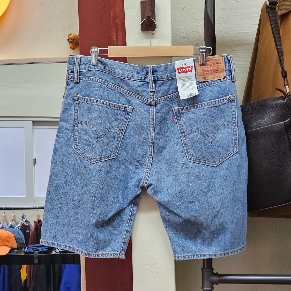리바이스 505 데님 쇼츠 상품이미지4