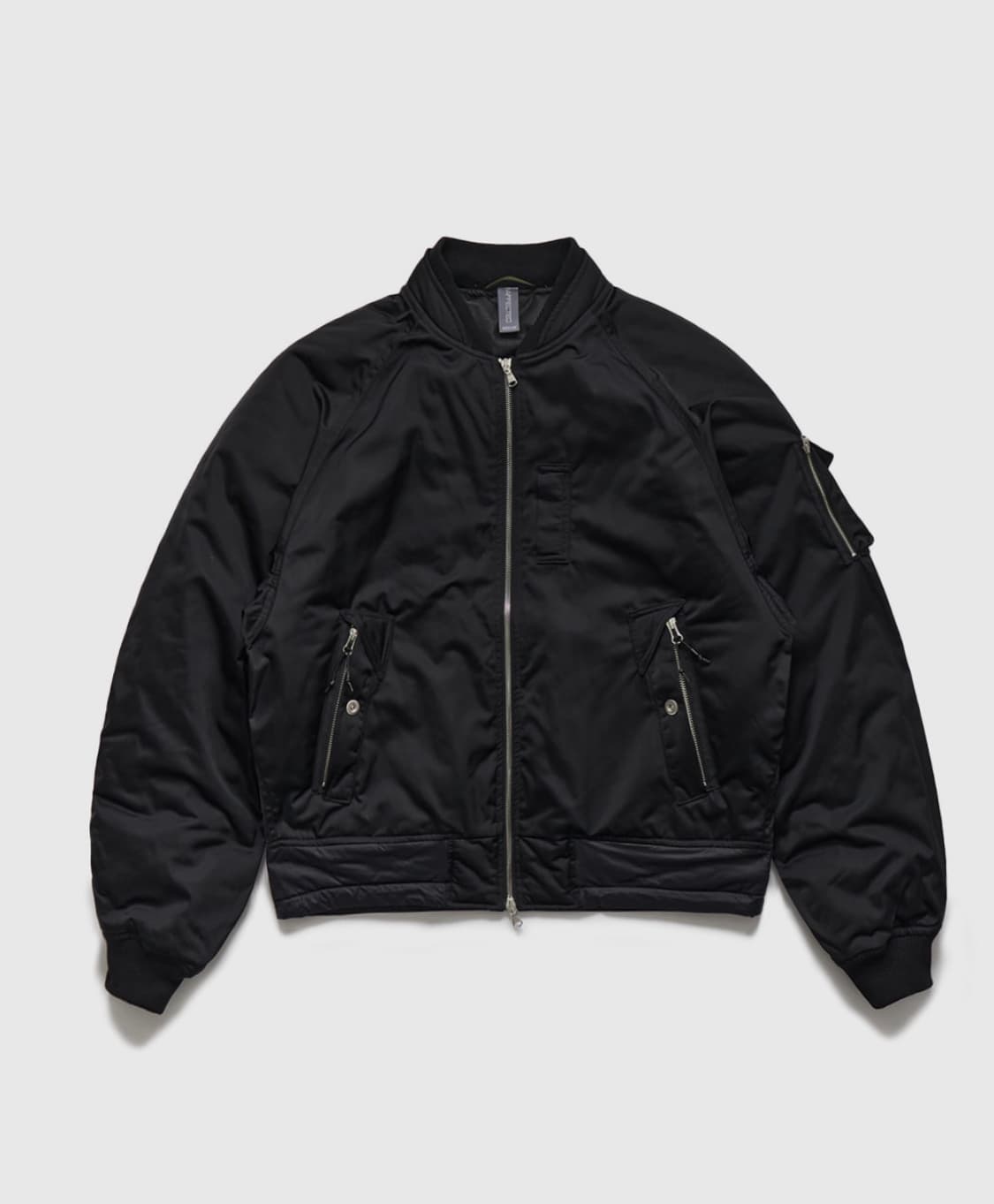 UNAFFECTED Layered Flight Jumper Jacket 상품이미지1