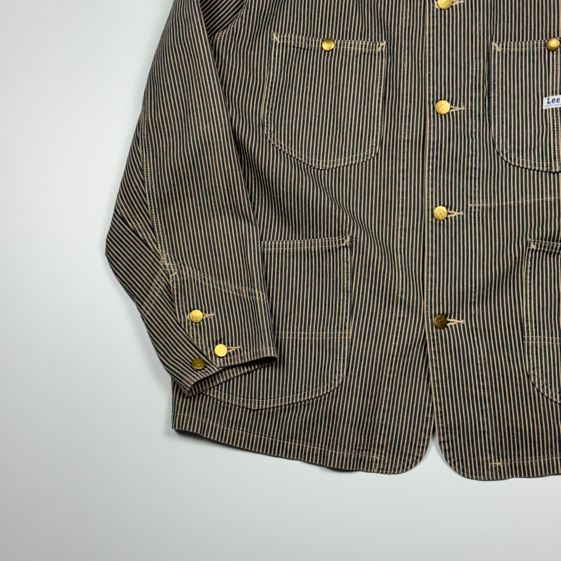 (105) 리 재팬 히코리 데님 커버올 자켓 상품이미지4