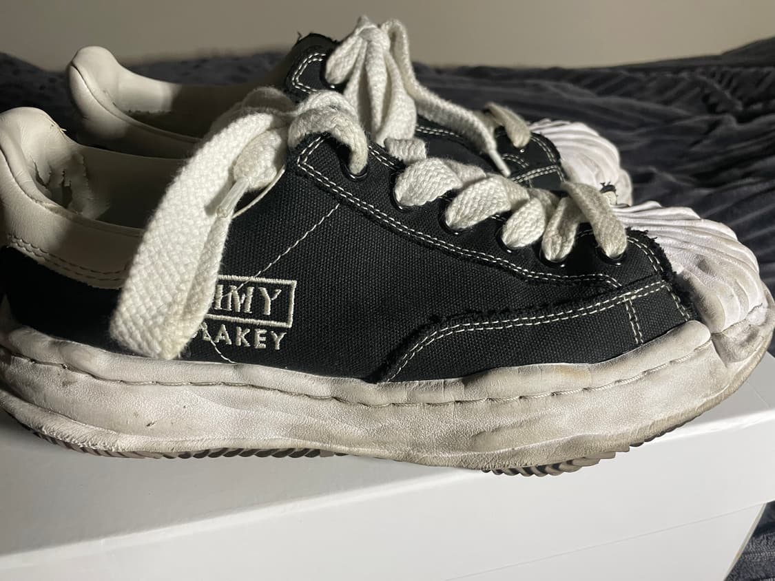 미하라 야스히로 블레이키 OG 블랙 스니커즈 상품이미지6