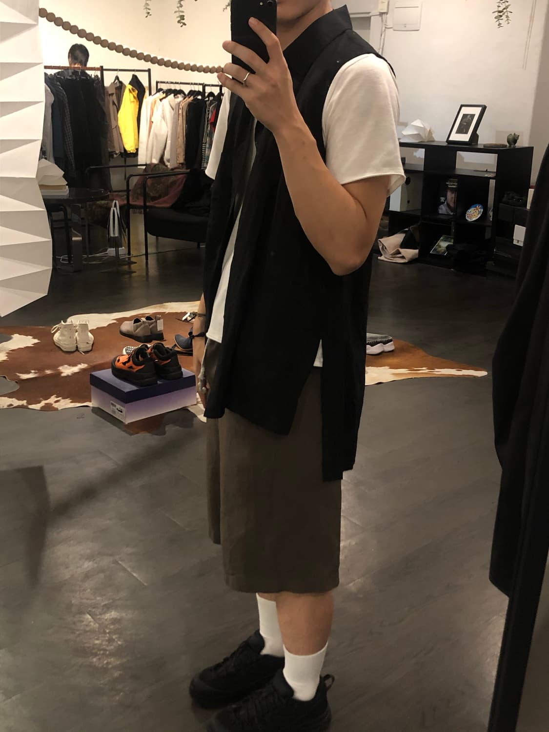 comme des garcons 사루엘 쇼츠 XS 상품이미지3