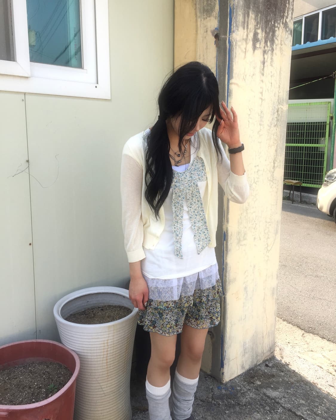 빈티지 잔꽃 봄 코디세트 상품이미지1