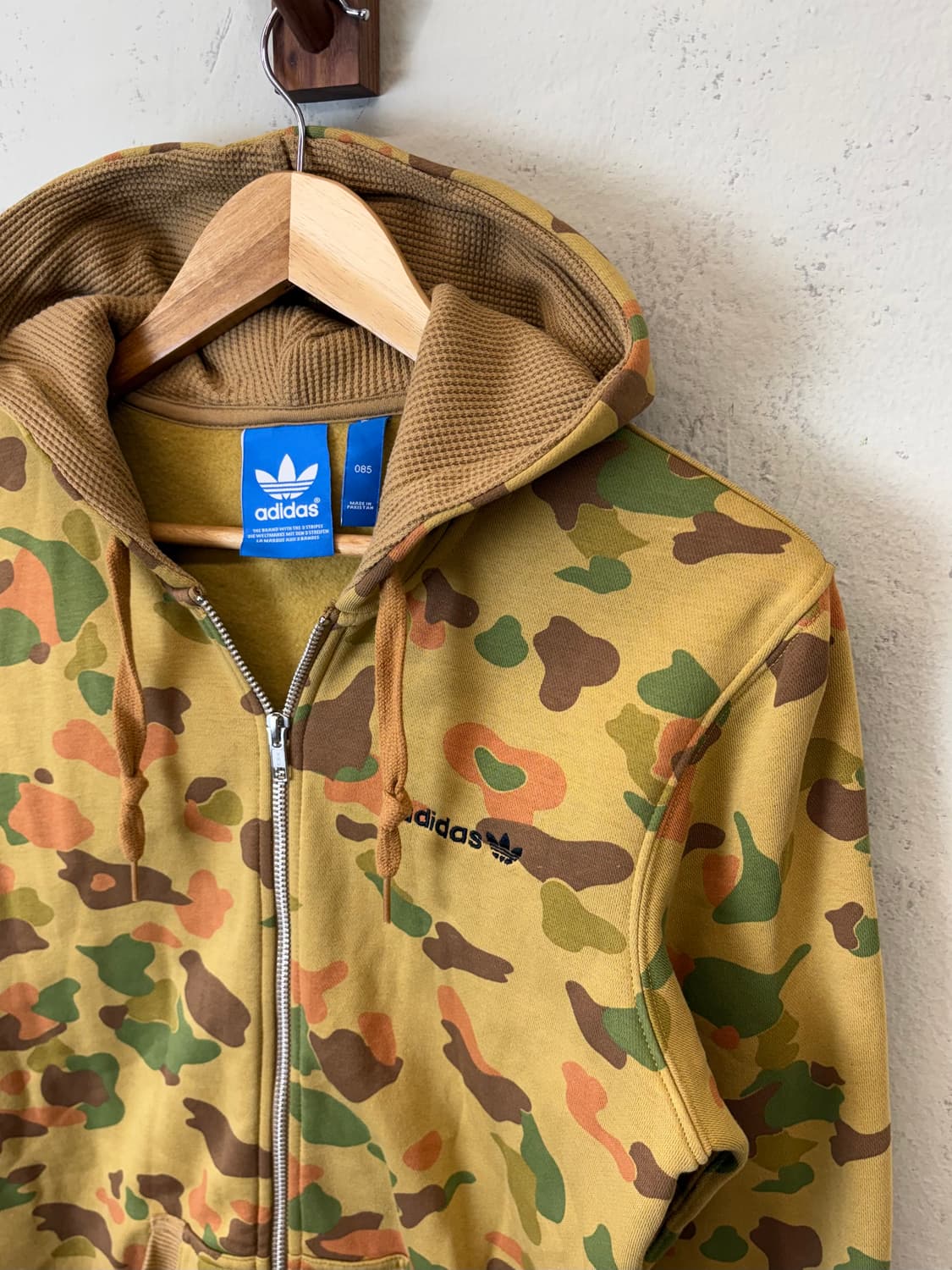 아디다스 파이어버드 카모플라쥬 후드집업 상품이미지5