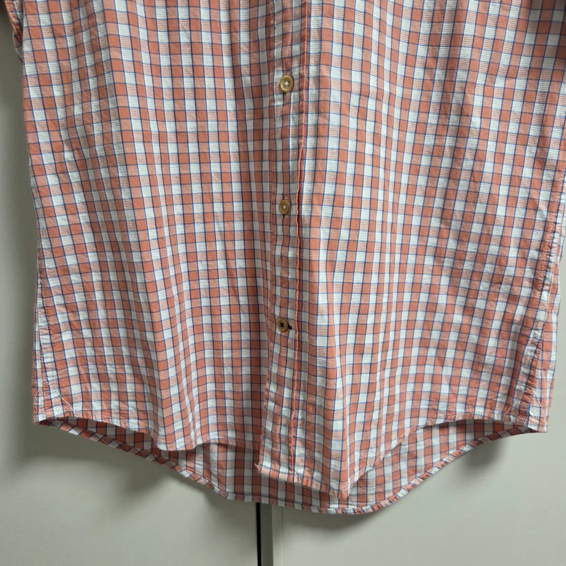 Tommy Hilfiger 반팔 체크 셔츠 L(100) 상품이미지3