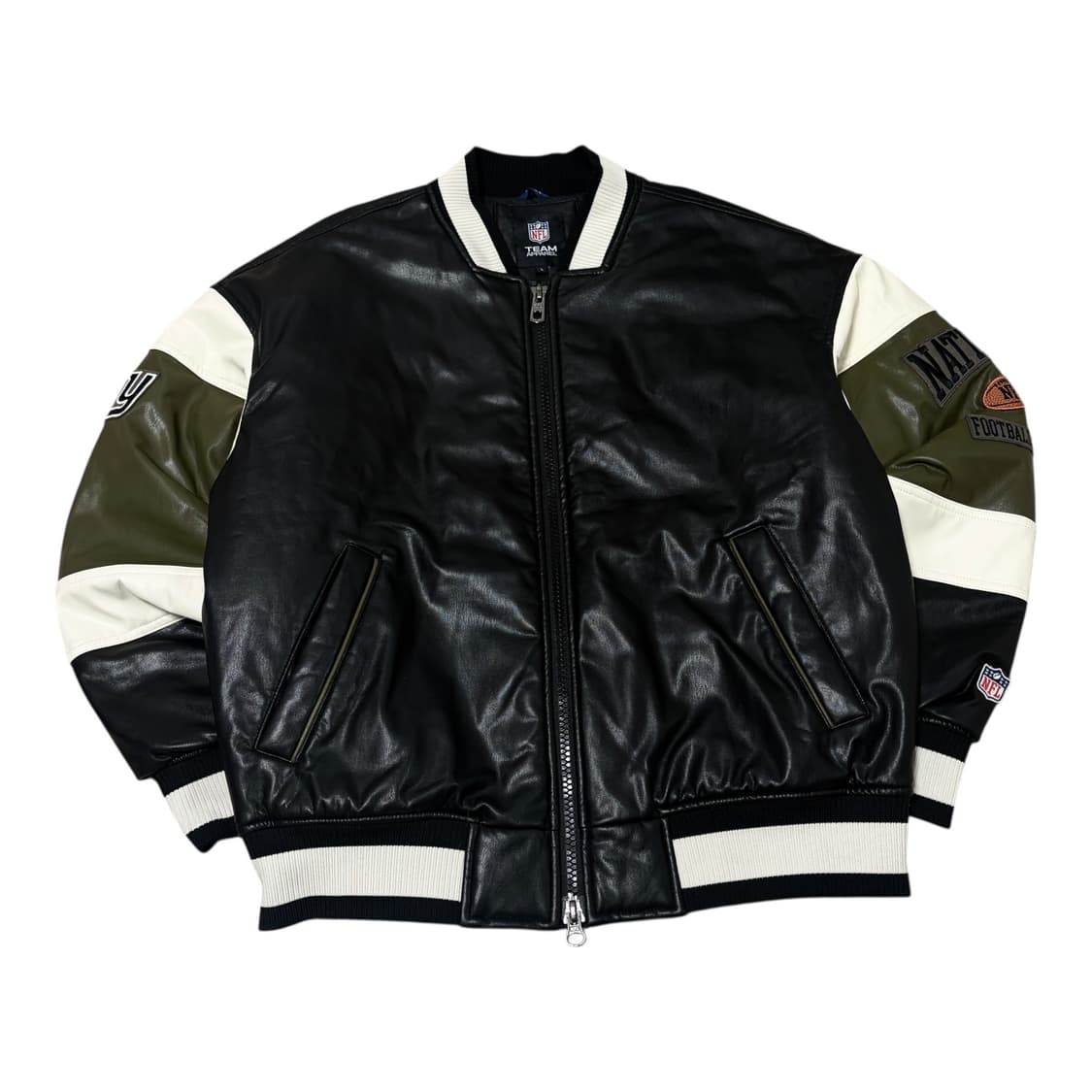 NFL 백로고 플래그 뉴욕 바시티 자켓 상품이미지1