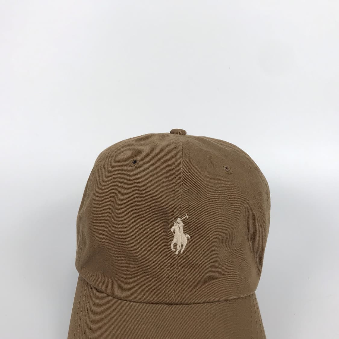 폴로 랄프로렌 클래식 브라운색 빈티지 구제 모자 캡 상품이미지2