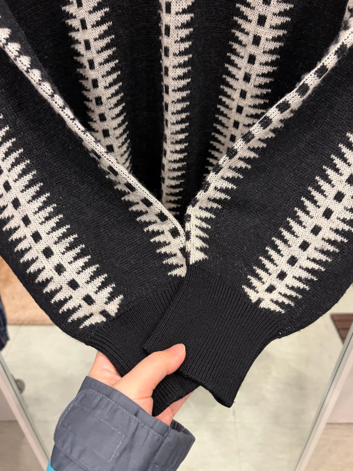 Mr.Junko 빈티지 울 니트 (made in Japan) 상품이미지4