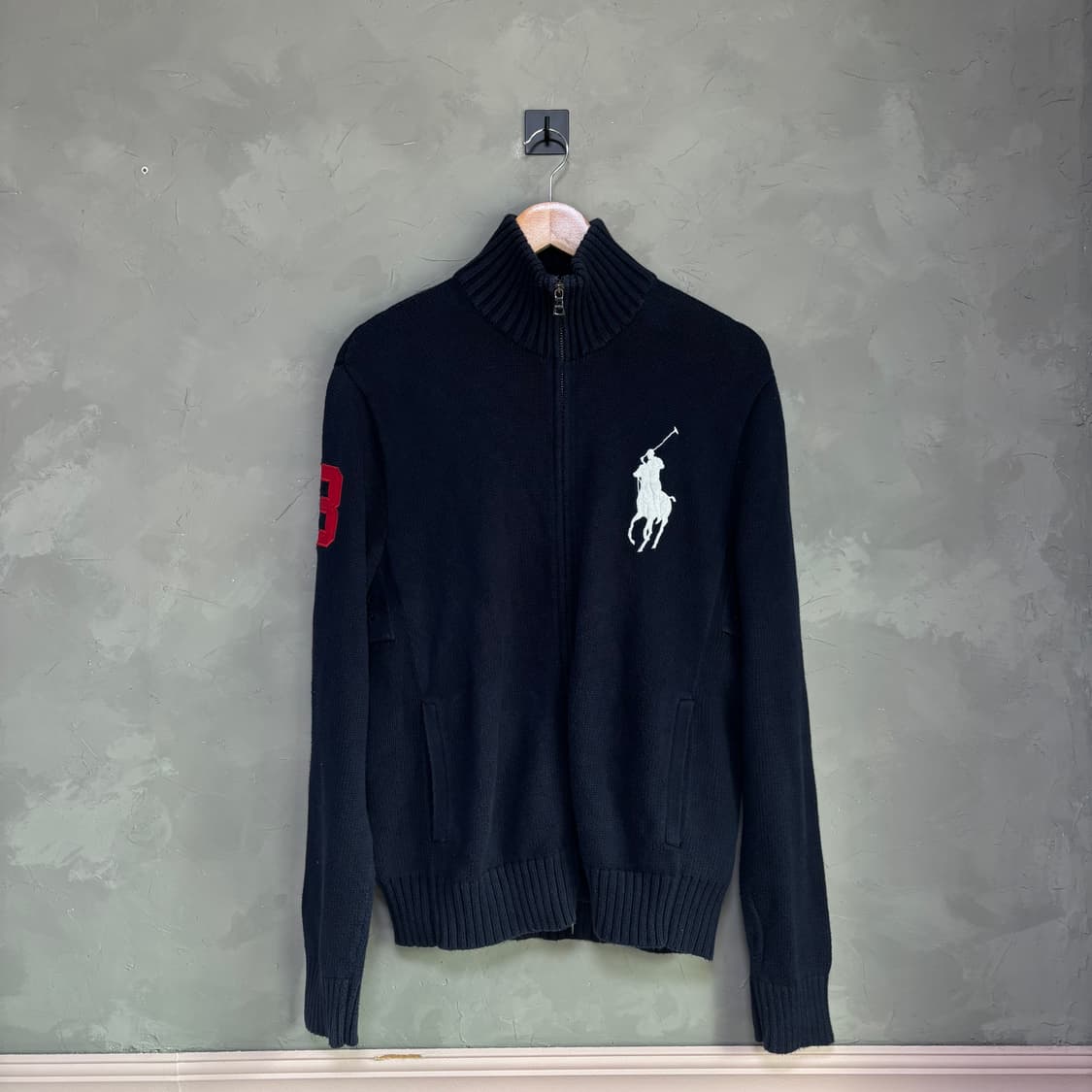 폴로 랄프로렌 빅포니 니트 집업  상품이미지1